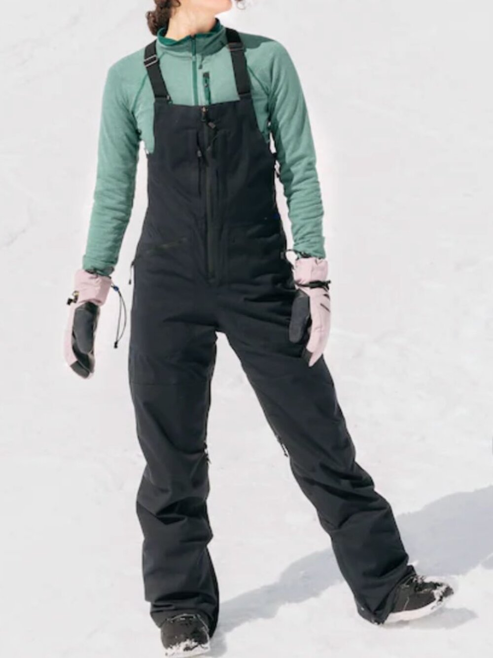 Burton Brown Bib Snow Pants Overalls Women’s XS